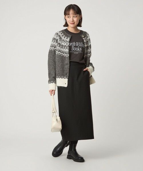 green label relaxing / グリーンレーベル リラクシング ロング・マキシ丈スカート | ［size SHORT/TALLあり］オルマイ ウラキモウ タイト スカート | 詳細7