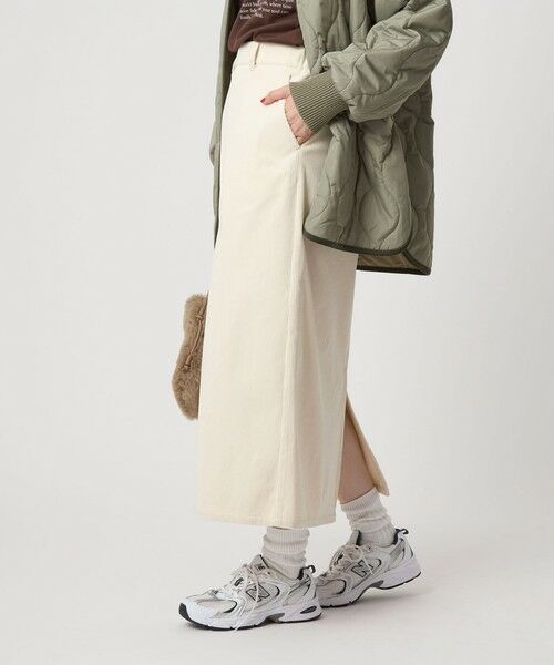 green label relaxing / グリーンレーベル リラクシング ロング・マキシ丈スカート | ［size SHORT/TALLあり］オルマイ コール ジャージー スカート | 詳細1