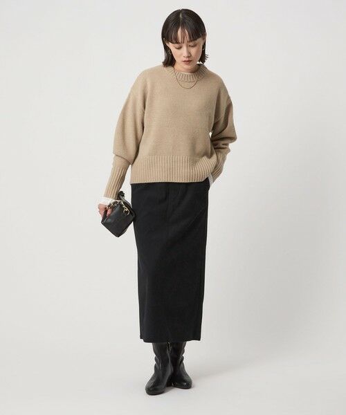 green label relaxing / グリーンレーベル リラクシング ロング・マキシ丈スカート | ［size SHORT/TALLあり］オルマイ コール ジャージー スカート | 詳細7