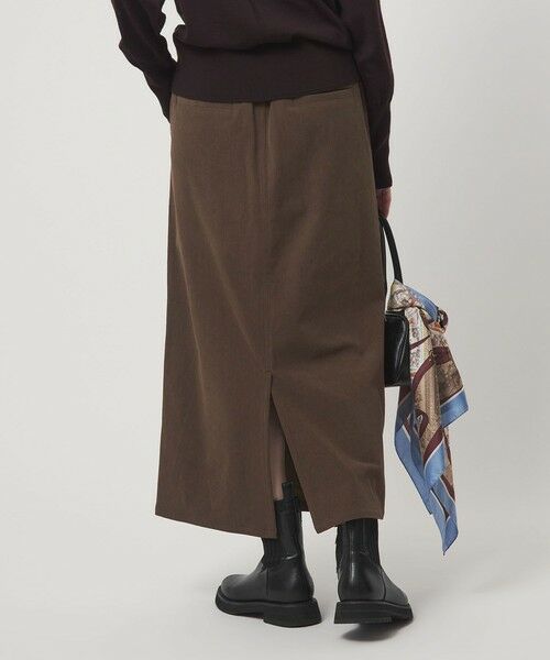 green label relaxing / グリーンレーベル リラクシング ロング・マキシ丈スカート | ［size SHORT/TALLあり］オルマイ コール ジャージー スカート | 詳細12