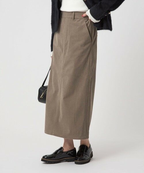 green label relaxing / グリーンレーベル リラクシング ロング・マキシ丈スカート | ［size SHORT/TALLあり］オルマイ コール ジャージー スカート | 詳細18