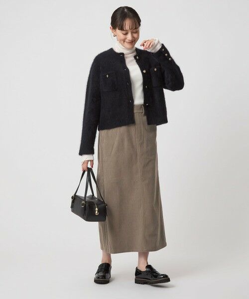 green label relaxing / グリーンレーベル リラクシング ロング・マキシ丈スカート | ［size SHORT/TALLあり］オルマイ コール ジャージー スカート | 詳細19