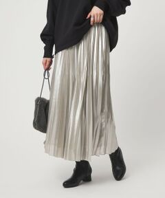 green label relaxing / グリーンレーベル リラクシング ロング・マキシ丈スカート | ハクプリント プリーツ スカート