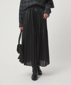 green label relaxing / グリーンレーベル リラクシング ロング・マキシ丈スカート | ハクプリント プリーツ スカート