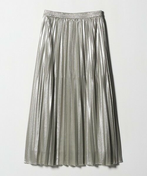 green label relaxing / グリーンレーベル リラクシング ロング・マキシ丈スカート | ハクプリント プリーツ スカート | 詳細4