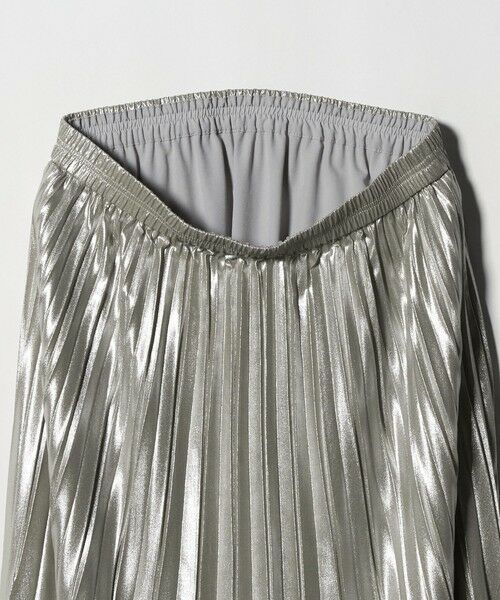 green label relaxing / グリーンレーベル リラクシング ロング・マキシ丈スカート | ハクプリント プリーツ スカート | 詳細5