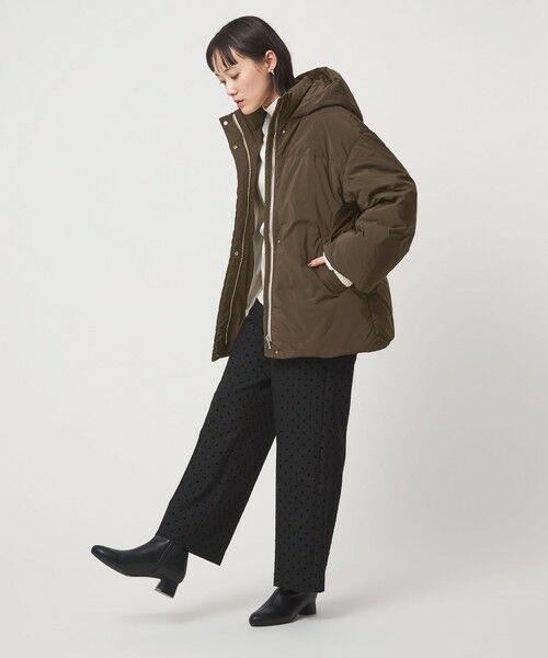 green label relaxing / グリーンレーベル リラクシング ダウンジャケット・ベスト | フード ダウン ウォッシャブル 撥水 | 詳細15