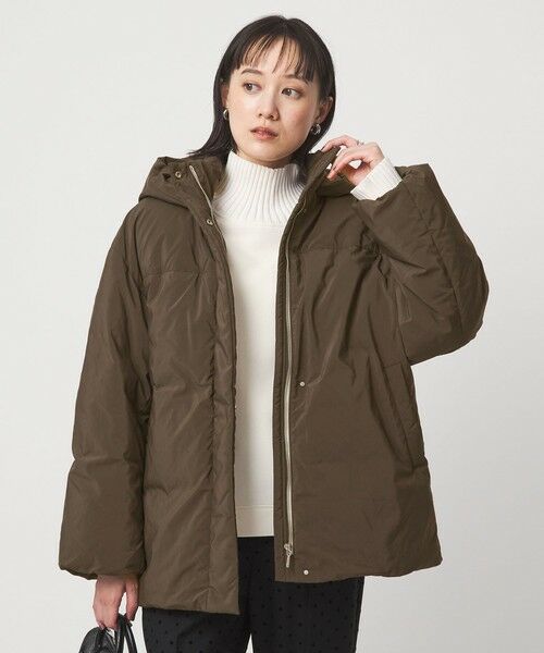 green label relaxing/グリーンレーベル リラクシング フード ダウン ウォッシャブル 撥水 DK. BROWN S(36) green label relaxing/グリーンレーベル リラクシング フード ダウン ウォッシャブル 撥水 DK. BROWN S(36)