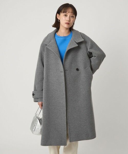 green label relaxing / グリーンレーベル リラクシング その他アウター | ［size SHORT/TALLあり］SENTDALE WOOL スタンドカラー ロング コート | 詳細1