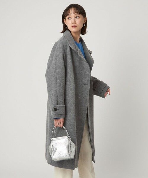 green label relaxing / グリーンレーベル リラクシング その他アウター | ［size SHORT/TALLあり］SENTDALE WOOL スタンドカラー ロング コート | 詳細2