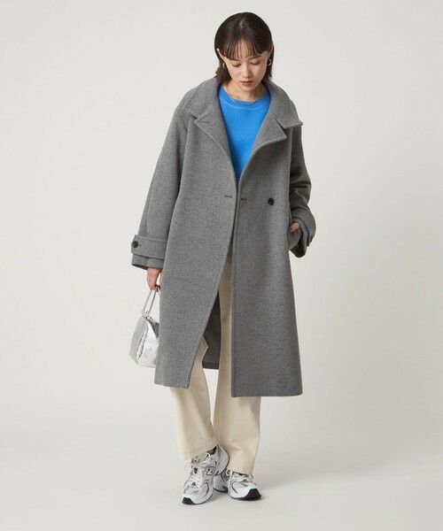 green label relaxing / グリーンレーベル リラクシング その他アウター | ［size SHORT/TALLあり］SENTDALE WOOL スタンドカラー ロング コート | 詳細3