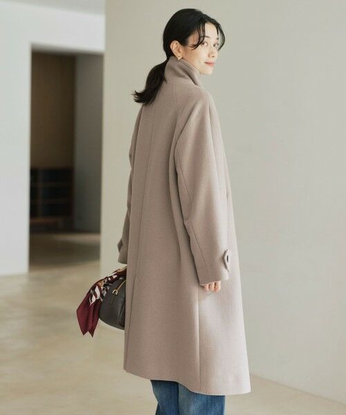green label relaxing / グリーンレーベル リラクシング その他アウター | ［size SHORT/TALLあり］SENTDALE WOOL スタンドカラー ロング コート | 詳細9
