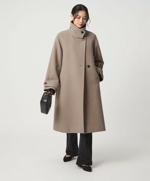 green label relaxing / グリーンレーベル リラクシング その他アウター | ［size SHORT/TALLあり］SENTDALE WOOL スタンドカラー ロング コート | 詳細15