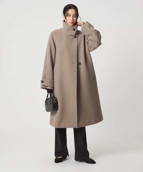 green label relaxing / グリーンレーベル リラクシング その他アウター | ［size SHORT/TALLあり］SENTDALE WOOL スタンドカラー ロング コート | 詳細16