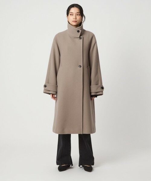 green label relaxing / グリーンレーベル リラクシング その他アウター | ［size SHORT/TALLあり］SENTDALE WOOL スタンドカラー ロング コート | 詳細17