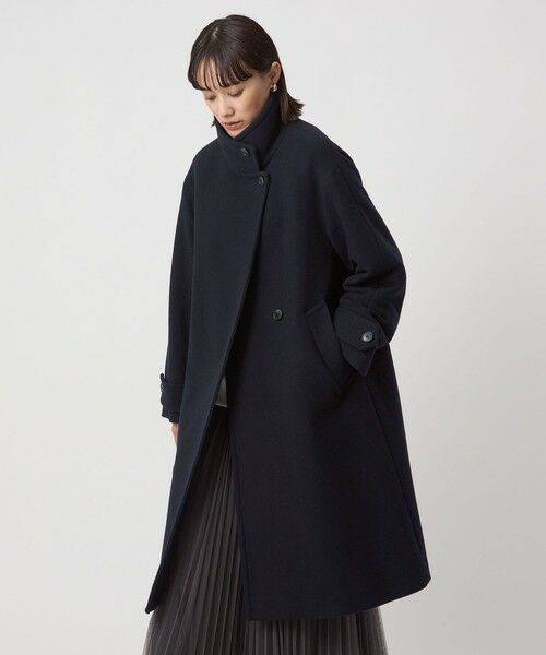 green label relaxing / グリーンレーベル リラクシング その他アウター | ［size SHORT/TALLあり］SENTDALE WOOL スタンドカラー ロング コート | 詳細30