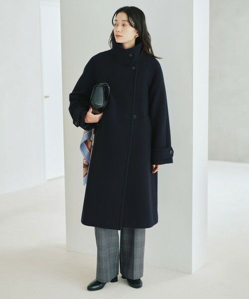 green label relaxing / グリーンレーベル リラクシング その他アウター | ［size SHORT/TALLあり］SENTDALE WOOL スタンドカラー ロング コート | 詳細19