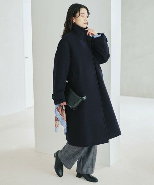 green label relaxing / グリーンレーベル リラクシング その他アウター | ［size SHORT/TALLあり］SENTDALE WOOL スタンドカラー ロング コート | 詳細20
