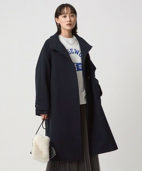 green label relaxing / グリーンレーベル リラクシング その他アウター | ［size SHORT/TALLあり］SENTDALE WOOL スタンドカラー ロング コート | 詳細26