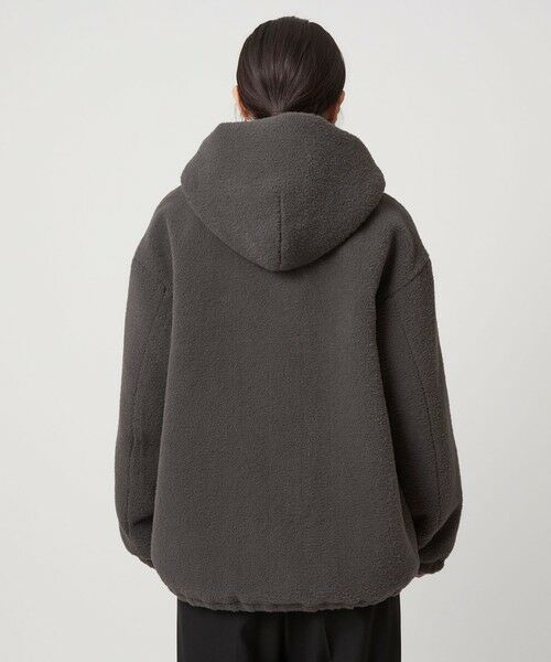 green label relaxing / グリーンレーベル リラクシング ブルゾン | 【WEB限定】＜at ease＞フェイクシープファー フード ブルゾン | 詳細14