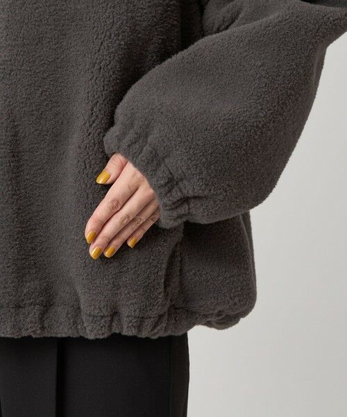 green label relaxing / グリーンレーベル リラクシング ブルゾン | 【WEB限定】＜at ease＞フェイクシープファー フード ブルゾン | 詳細16