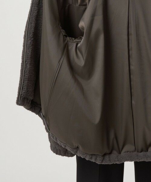 green label relaxing / グリーンレーベル リラクシング ブルゾン | 【WEB限定】＜at ease＞フェイクシープファー フード ブルゾン | 詳細21