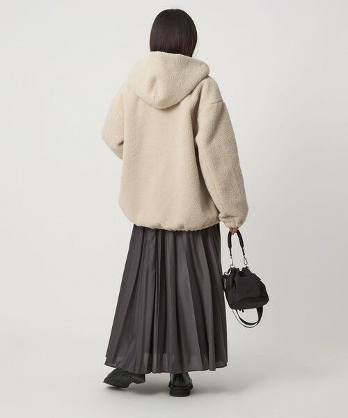 green label relaxing / グリーンレーベル リラクシング ブルゾン | 【WEB限定】＜at ease＞フェイクシープファー フード ブルゾン | 詳細29