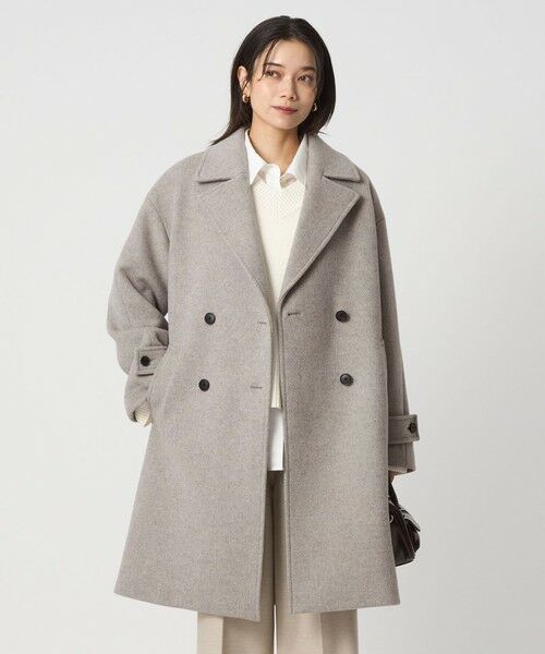 green label relaxing/グリーンレーベル リラクシング <1_OF MINE>W チェスター コート LT. GRAY M(38) green label relaxing/グリーンレーベル リラクシング <1_OF MINE>W チェスター コート LT. GRAY M(38)