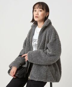 green label relaxing / グリーンレーベル リラクシング ブルゾン | ボア スタンドカラー ブルゾン