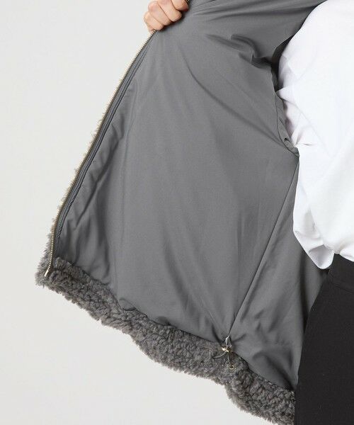 green label relaxing / グリーンレーベル リラクシング ブルゾン | ボア スタンドカラー ブルゾン | 詳細5