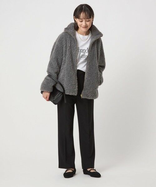 green label relaxing / グリーンレーベル リラクシング ブルゾン | ボア スタンドカラー ブルゾン | 詳細3