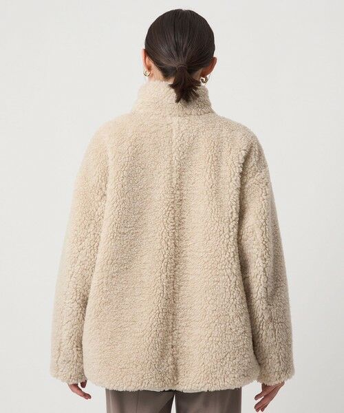 green label relaxing / グリーンレーベル リラクシング ブルゾン | ボア スタンドカラー ブルゾン | 詳細15