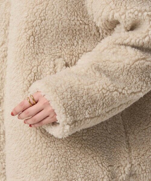 green label relaxing / グリーンレーベル リラクシング ブルゾン | ボア スタンドカラー ブルゾン | 詳細17