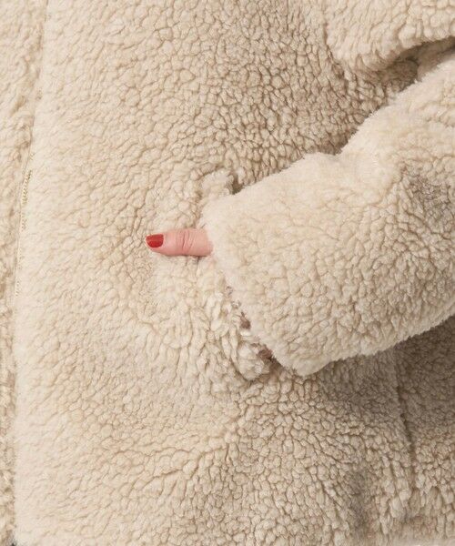 green label relaxing / グリーンレーベル リラクシング ブルゾン | ボア スタンドカラー ブルゾン | 詳細19