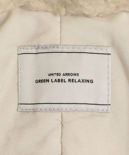 green label relaxing / グリーンレーベル リラクシング ブルゾン | ボア スタンドカラー ブルゾン | 詳細23