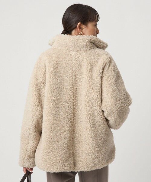 green label relaxing / グリーンレーベル リラクシング ブルゾン | ボア スタンドカラー ブルゾン | 詳細12