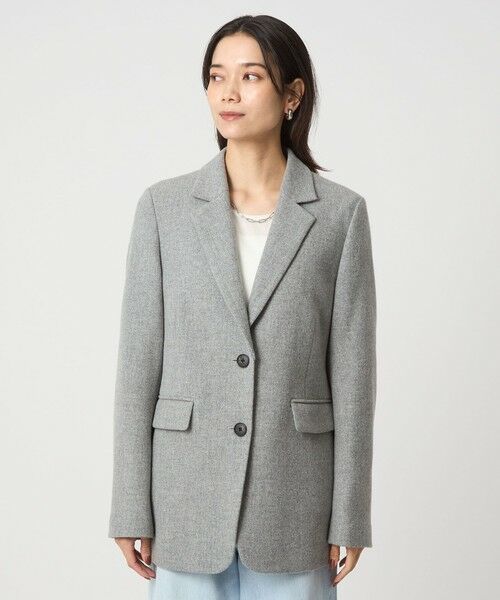 green label relaxing / グリーンレーベル リラクシング テーラードジャケット | ［size SHORTあり］ウーリー テーラード ジャケット | 詳細12