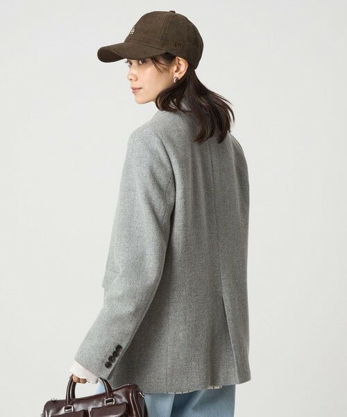 green label relaxing / グリーンレーベル リラクシング テーラードジャケット | ［size SHORTあり］ウーリー テーラード ジャケット | 詳細6