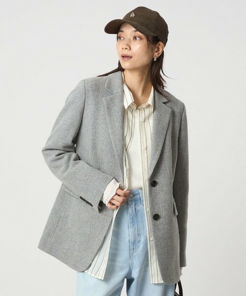 green label relaxing / グリーンレーベル リラクシング テーラードジャケット | ［size SHORTあり］ウーリー テーラード ジャケット | 詳細8