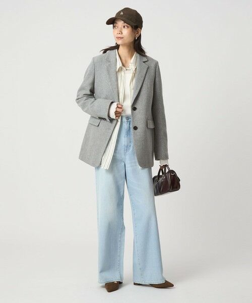 green label relaxing / グリーンレーベル リラクシング テーラードジャケット | ［size SHORTあり］ウーリー テーラード ジャケット | 詳細9