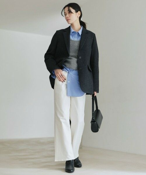 green label relaxing / グリーンレーベル リラクシング テーラードジャケット | ［size SHORTあり］ウーリー テーラード ジャケット | 詳細17