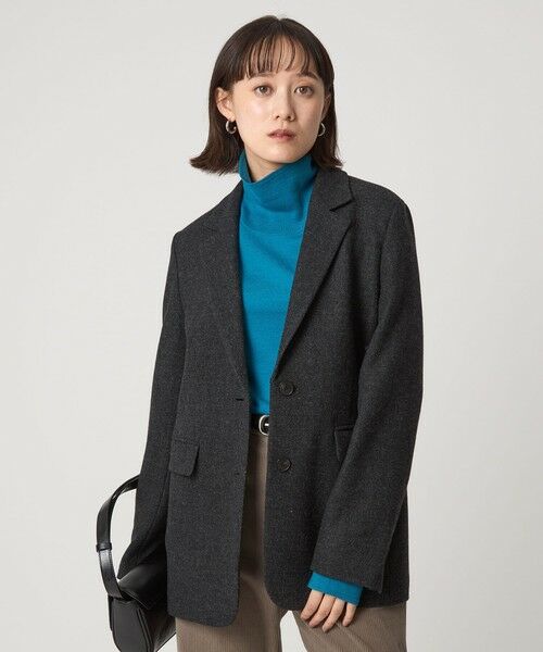 green label relaxing / グリーンレーベル リラクシング テーラードジャケット | ［size SHORTあり］ウーリー テーラード ジャケット | 詳細20
