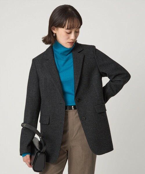 green label relaxing / グリーンレーベル リラクシング テーラードジャケット | ［size SHORTあり］ウーリー テーラード ジャケット | 詳細21