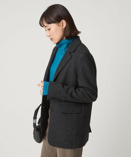 green label relaxing / グリーンレーベル リラクシング テーラードジャケット | ［size SHORTあり］ウーリー テーラード ジャケット | 詳細22