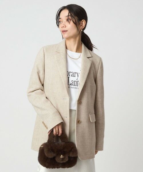 green label relaxing / グリーンレーベル リラクシング テーラードジャケット | ［size SHORTあり］ウーリー テーラード ジャケット | 詳細25