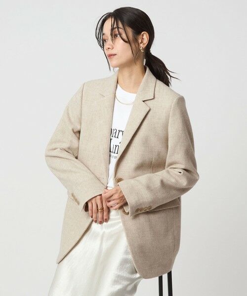 green label relaxing / グリーンレーベル リラクシング テーラードジャケット | ［size SHORTあり］ウーリー テーラード ジャケット | 詳細27