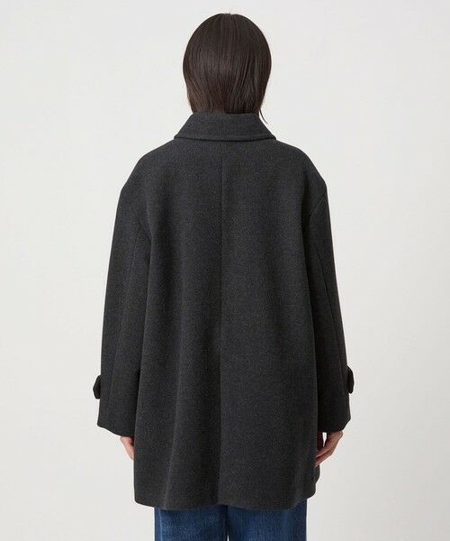green label relaxing / グリーンレーベル リラクシング ステンカラーコート | ［size SHORT/TALLあり］SENTDALE WOOL ミドル コート | 詳細7