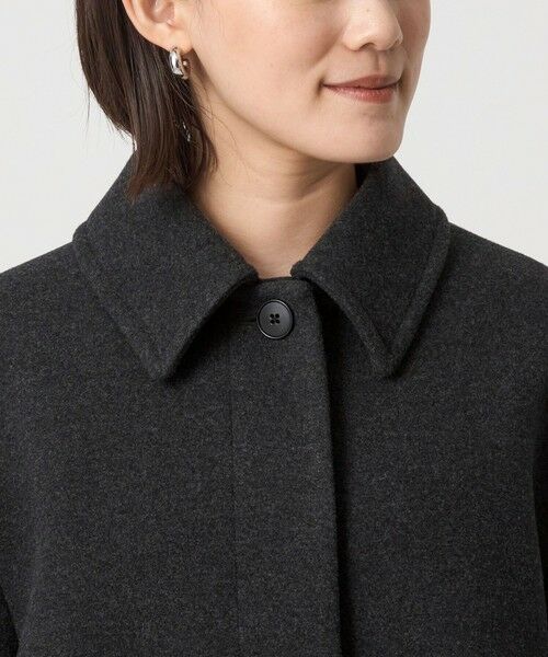 green label relaxing / グリーンレーベル リラクシング ステンカラーコート | ［size SHORT/TALLあり］SENTDALE WOOL ミドル コート | 詳細8