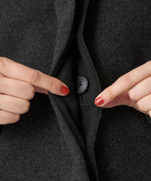 green label relaxing / グリーンレーベル リラクシング ステンカラーコート | ［size SHORT/TALLあり］SENTDALE WOOL ミドル コート | 詳細14