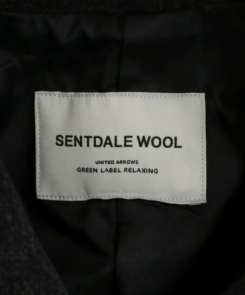 green label relaxing / グリーンレーベル リラクシング ステンカラーコート | ［size SHORT/TALLあり］SENTDALE WOOL ミドル コート | 詳細15